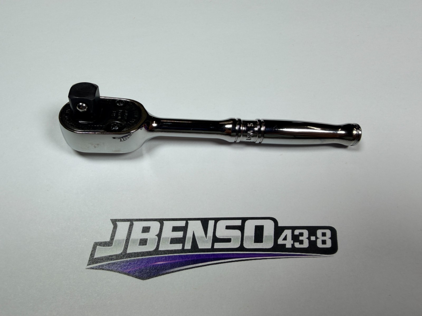 Snap-on Tools USA NEW 3/8″ Drive Compact Chrome Fixed Head Ratchet FC72