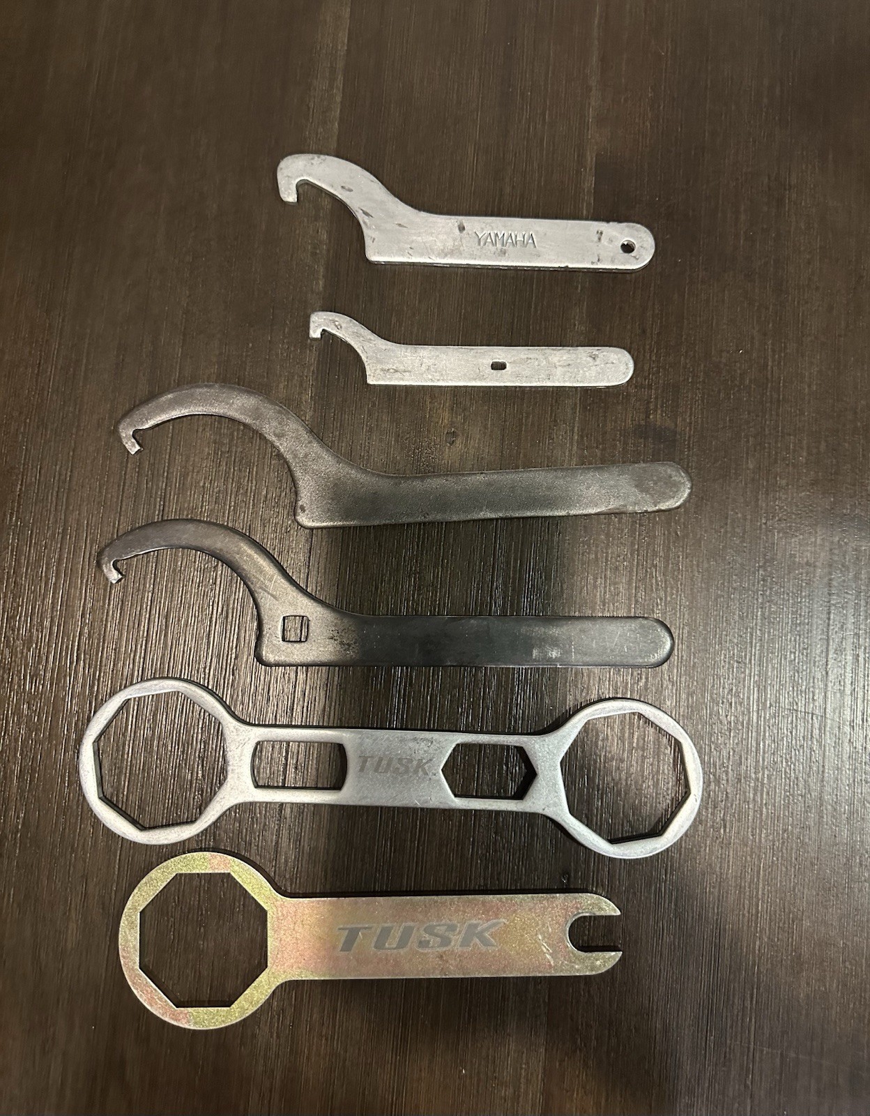 Coilover Spanner Wrenches & Tusk Dirt Bike Fork Tool Lot – Suspension Adjustment
