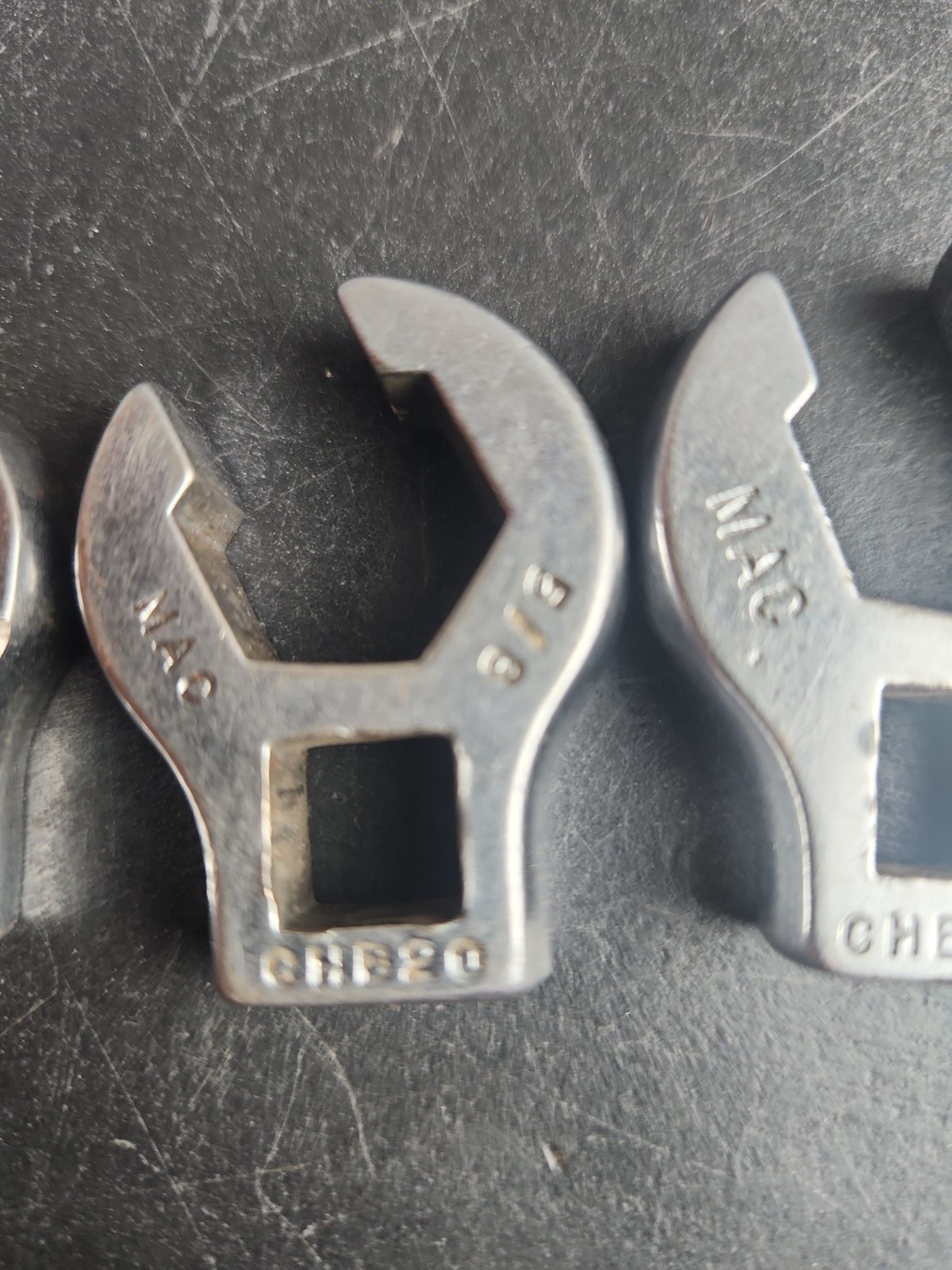 Mac 6pc 3/8 Drive SAE Crow Foot Flare Nut Wrenches