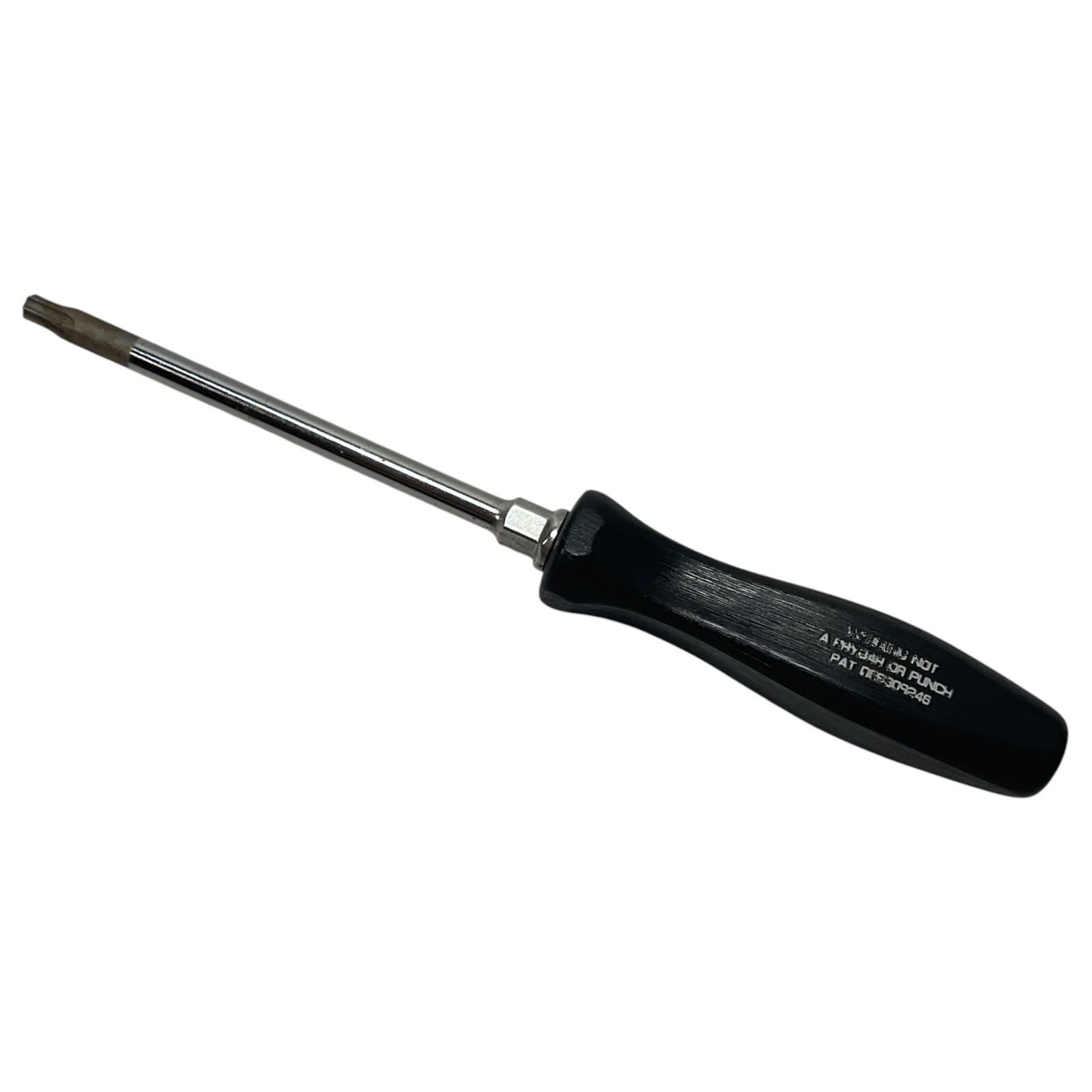 Snap-on SDT320 T20 Torx Screwdriver Black Hard Handle USA Mechanic Tool