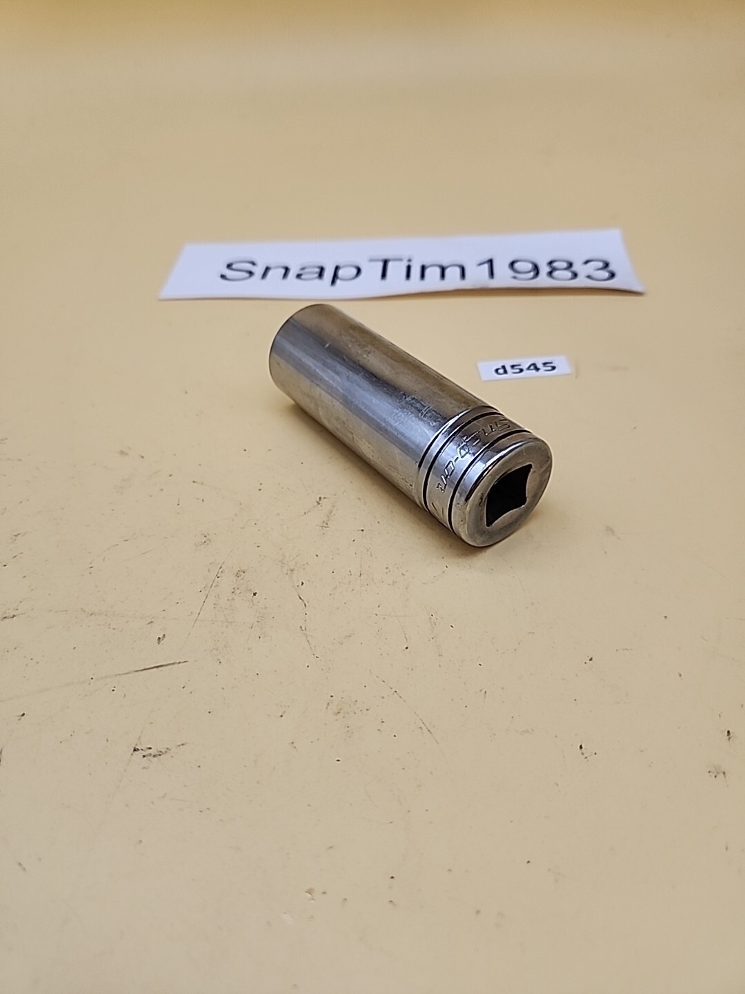 Snap-On Tools, TS281, 1/2″ Drive 6-Point SAE 7/8″ Flank Drive Deep Socket