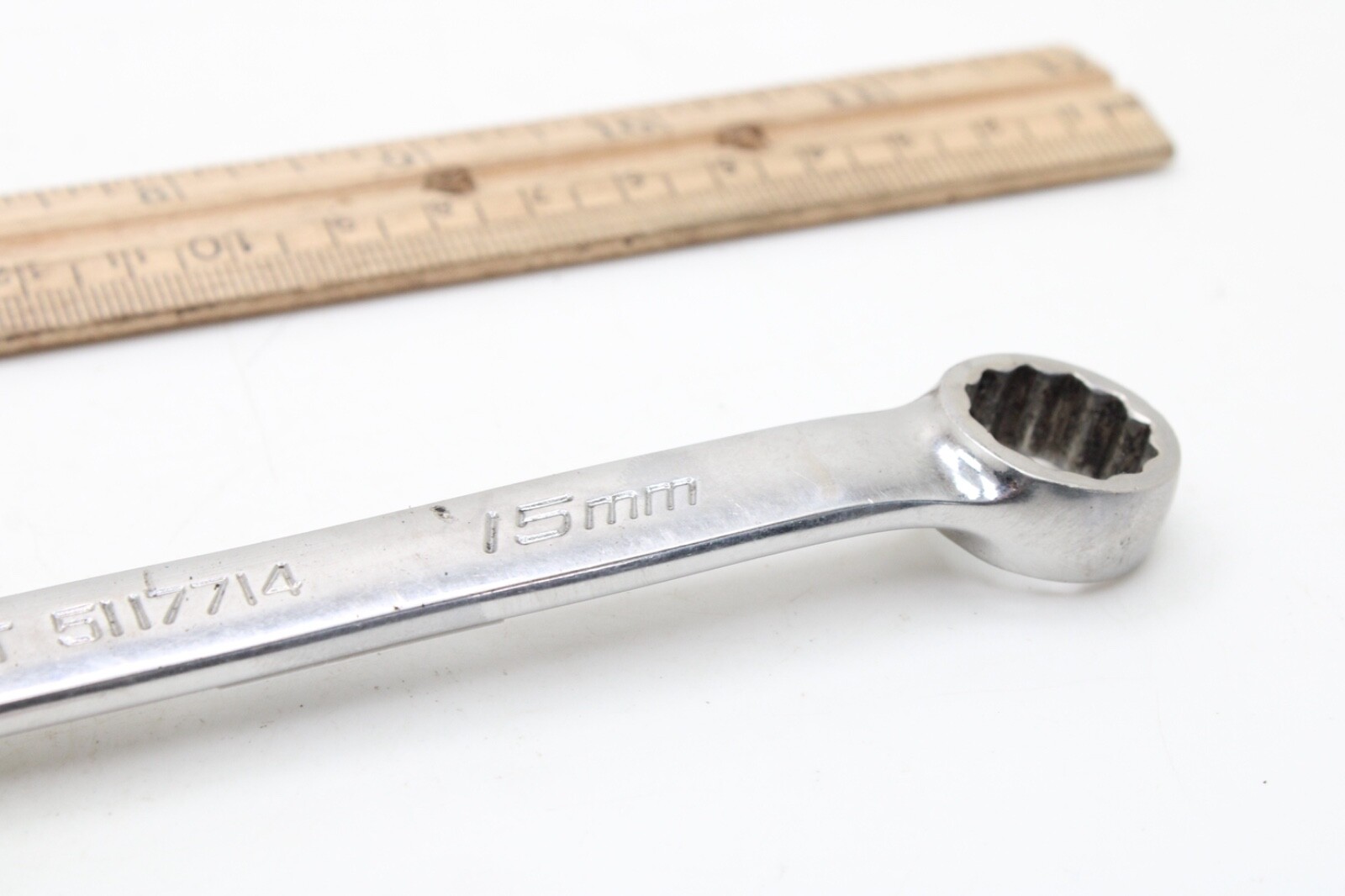 Snap-on SOEXM15 15mm 12 Point Metric Flank Drive Plus Combination Wrench USA