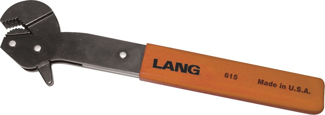 Lang Tie Rod Wrench for 10-18mm Tie Rods Spring Loaded 615 Made in USA