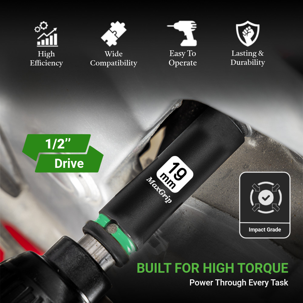 Impact Socket Set-Free Shipping-Metric Sizes (8mm – 32mm)