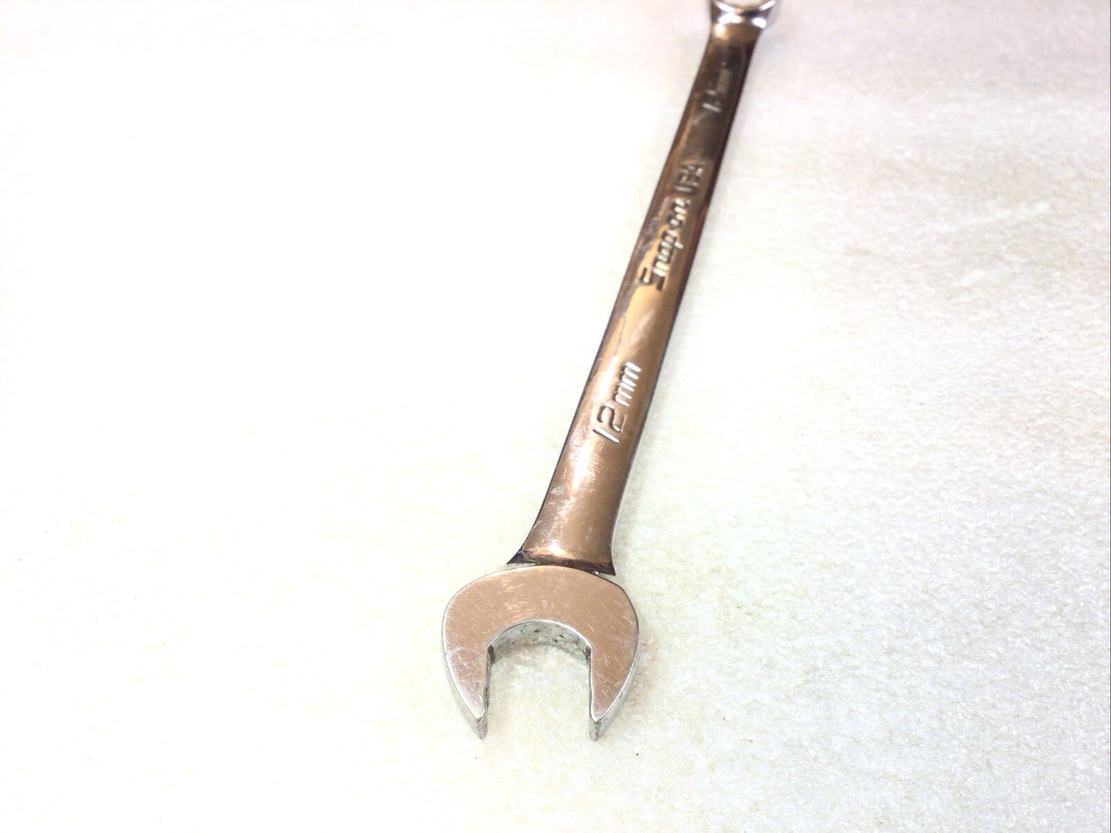 Snap On#SOEXM12 – 12mm, 12 Pt. Flank Dr. Plus, Standard Combo Wrench-USA-NICE-