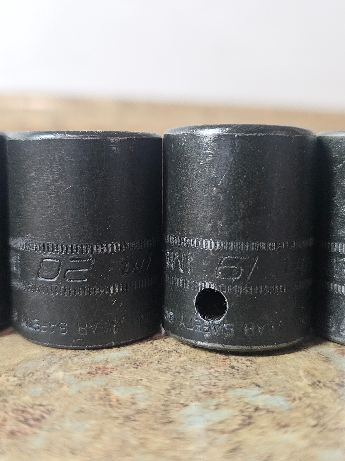 Snap-On 15pc 1/2″ Drive 6PT Metric Shallow Impact Socket Set (10–24 mm) 315IMMYA