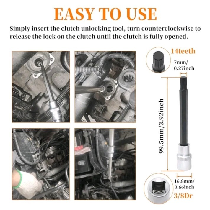Double Clutch Dry DPS6 Transmission Installer/ Remover Tool For Ford Volvo Focus