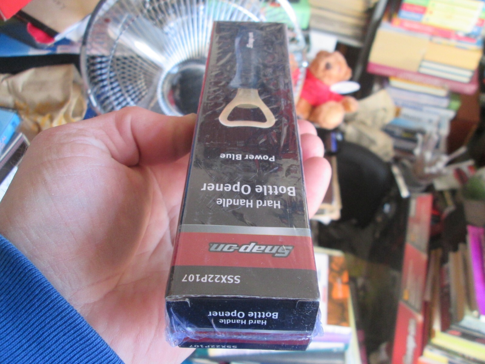 snap on collectables premium bottle opener new beer opening tool cool blue boxed
