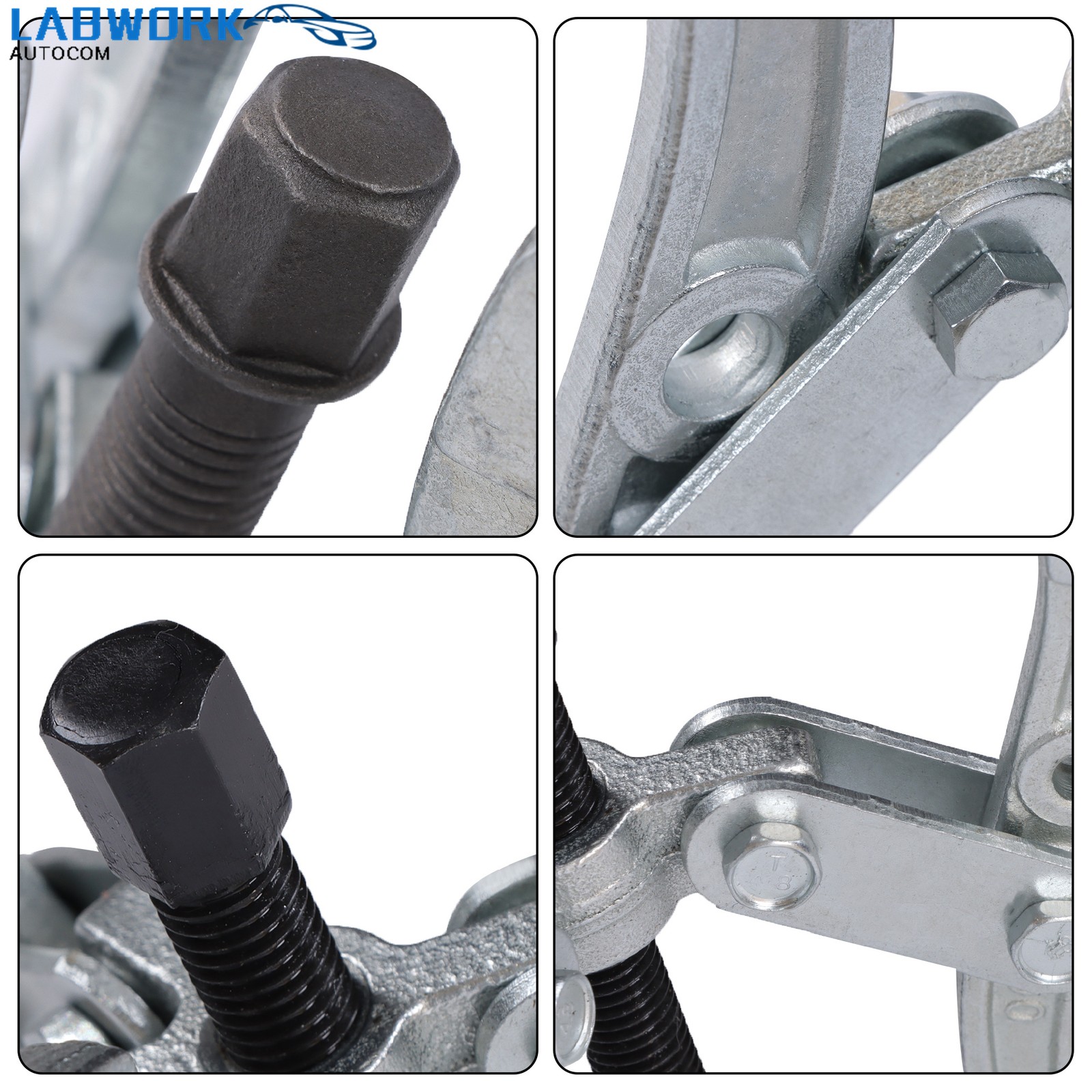 Gear Puller Set 3″ 4″ 6″ 8″ 3 Jaw Puller Kit for Pulley Gear Bearing Flywheel