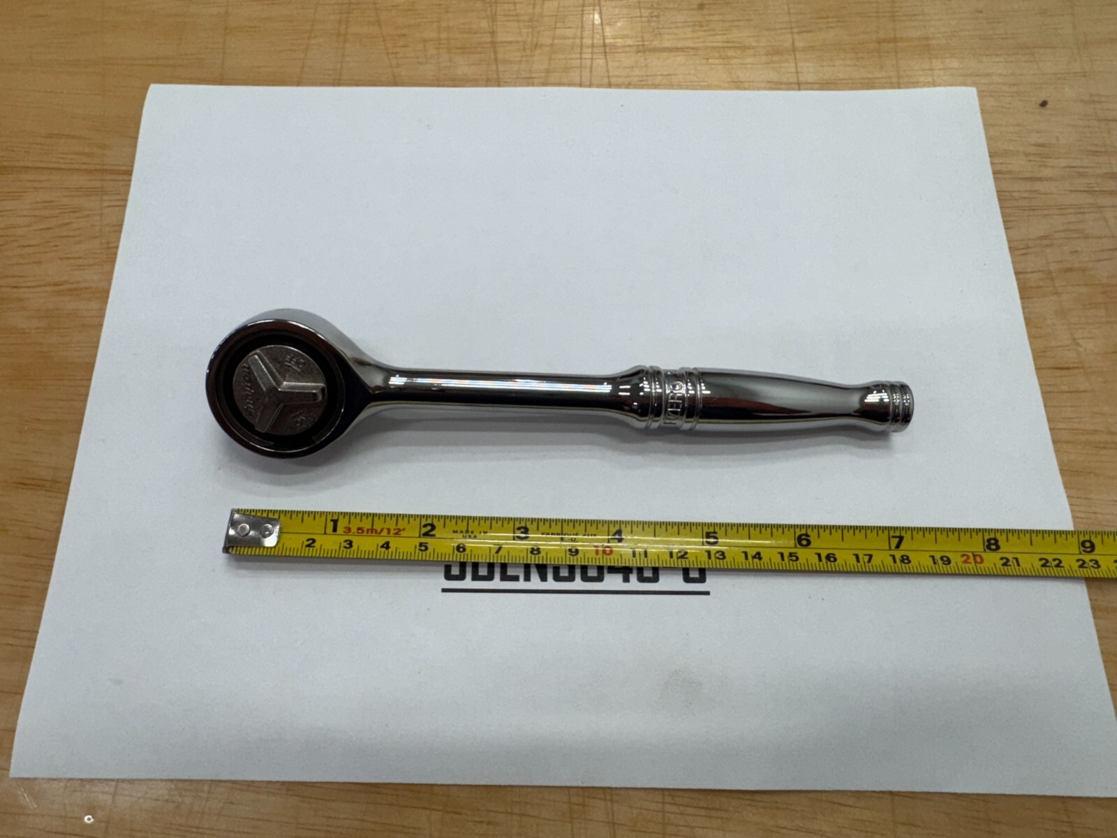 Snap-on Tools USA NEW 3/8″ Drive Gearless Round Head Ratchet FZERO