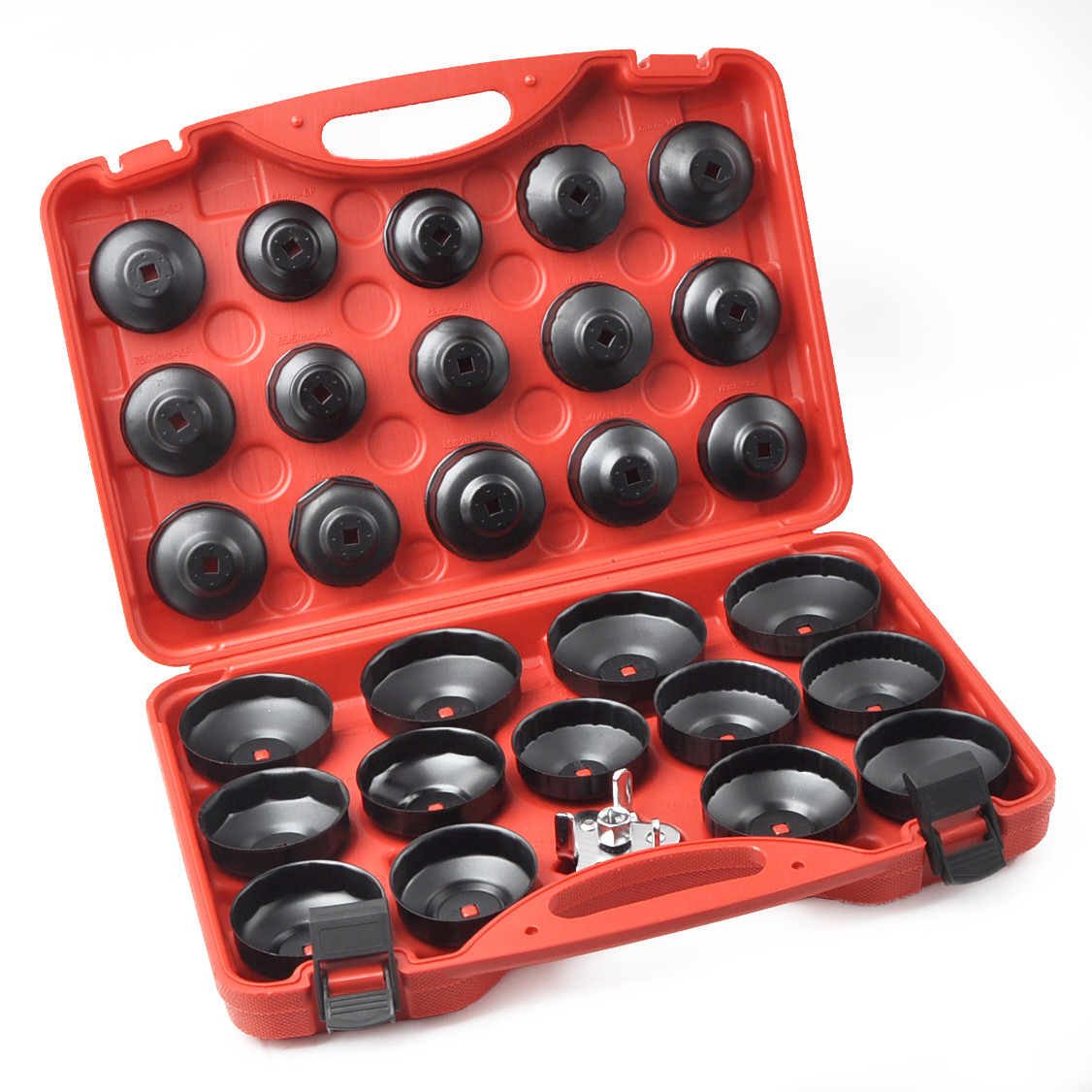 30Pcs Oil Filter Cap Wrench Cup Socket Tool Set For Mercedes/BMW/VW/Audi/Volvo