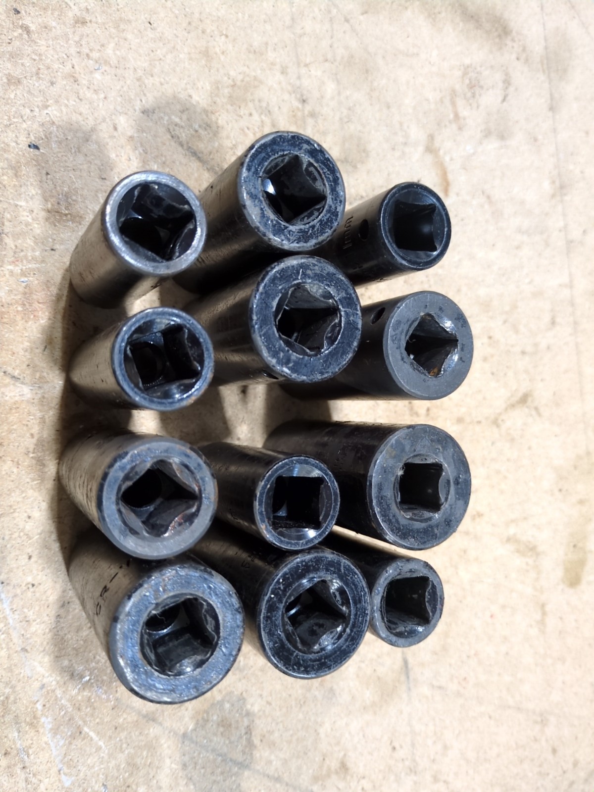 Various Size Impact Sockets 1/2 Drive Deep SAE Or Metric See List (One Socket)