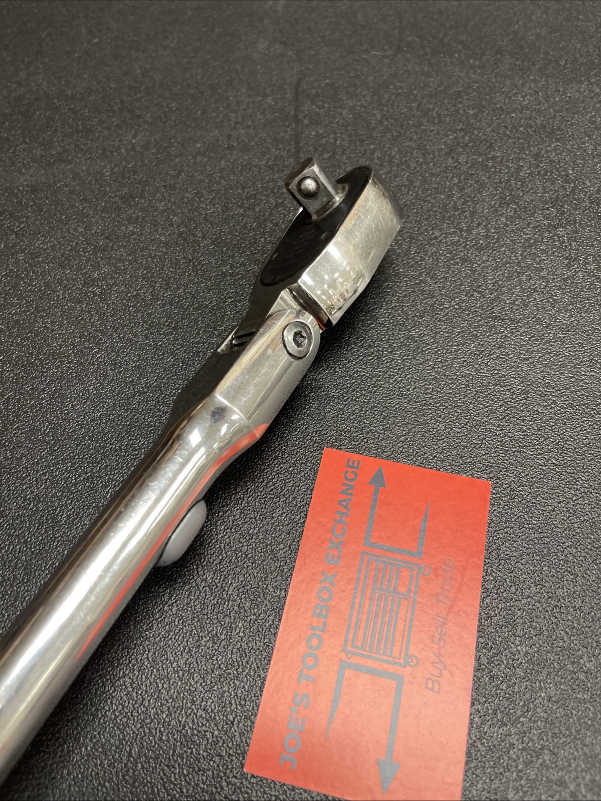 Snap On Tools used SHX80B 1/2″ Drive Soft Grip Handle Locking Flex Head