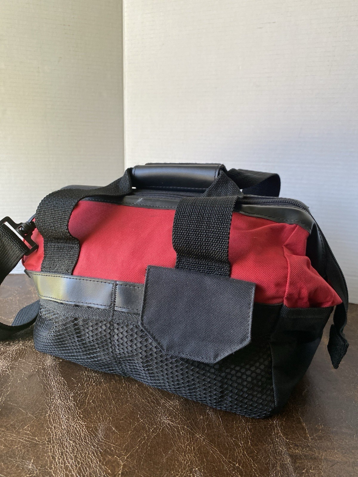 Craftsman Heavy Duty 21-Pocket Large Mouth Tool Tote Bag No. 40411 Red
