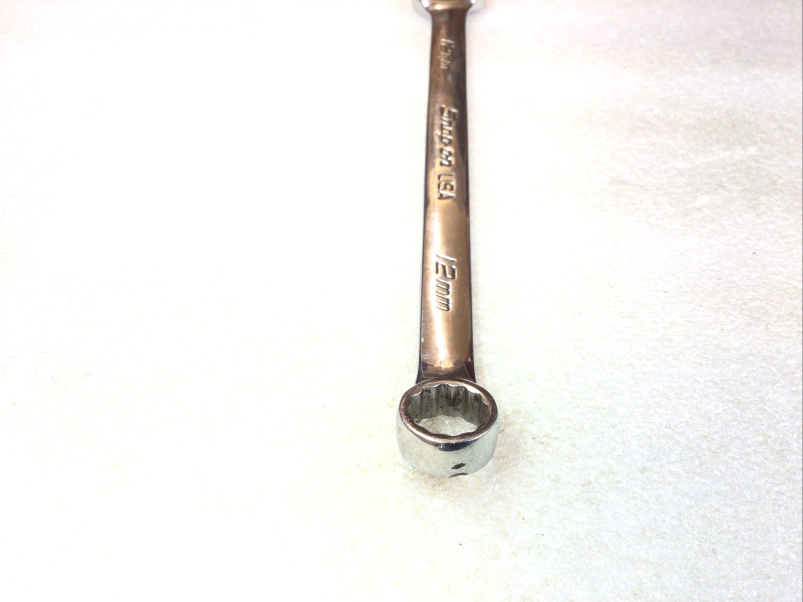 Snap On#SOEXM12 – 12mm, 12 Pt. Flank Dr. Plus, Standard Combo Wrench-USA-NICE-