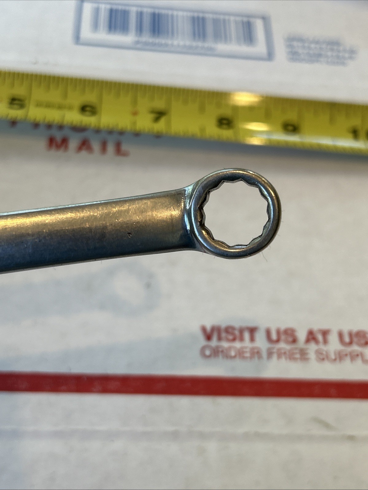 Armstrong 52-212 12mm Full Polish Long Combination Wrench 12 Point USA Armaloy