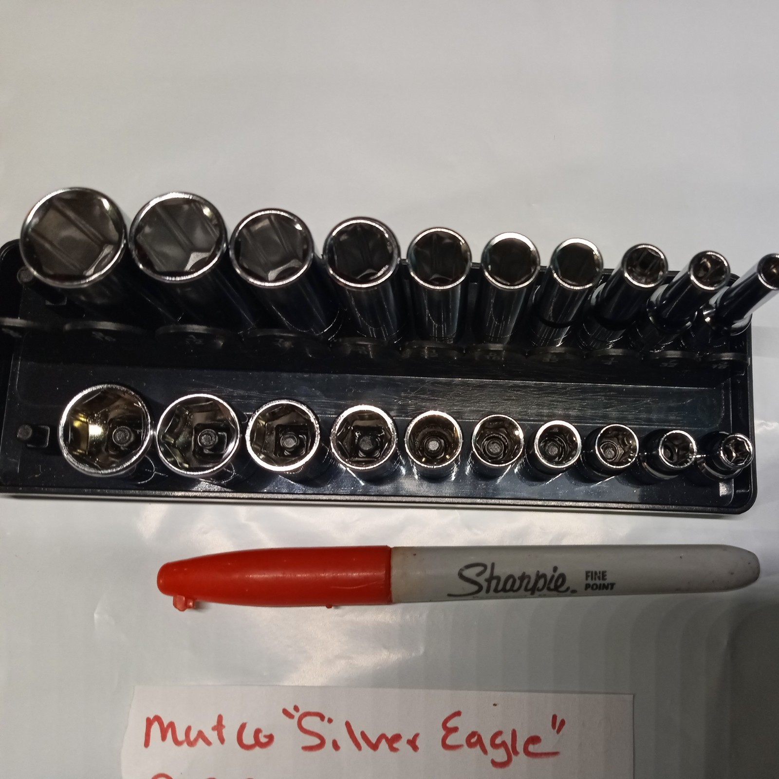 MATCO Tools * SILVER EAGLE * SAE SOCKET SET 1/4 drive 20pc standard Socket Set