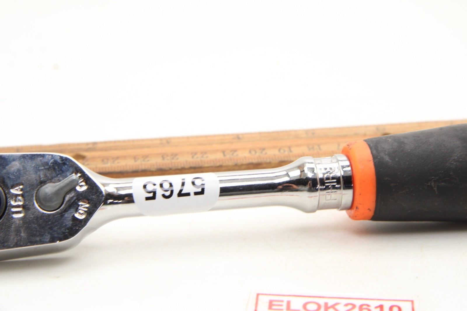 SNAP ON FHR80 3/8″ Drive Quick Release Black/Orange 80 Tooth Ratchet USA