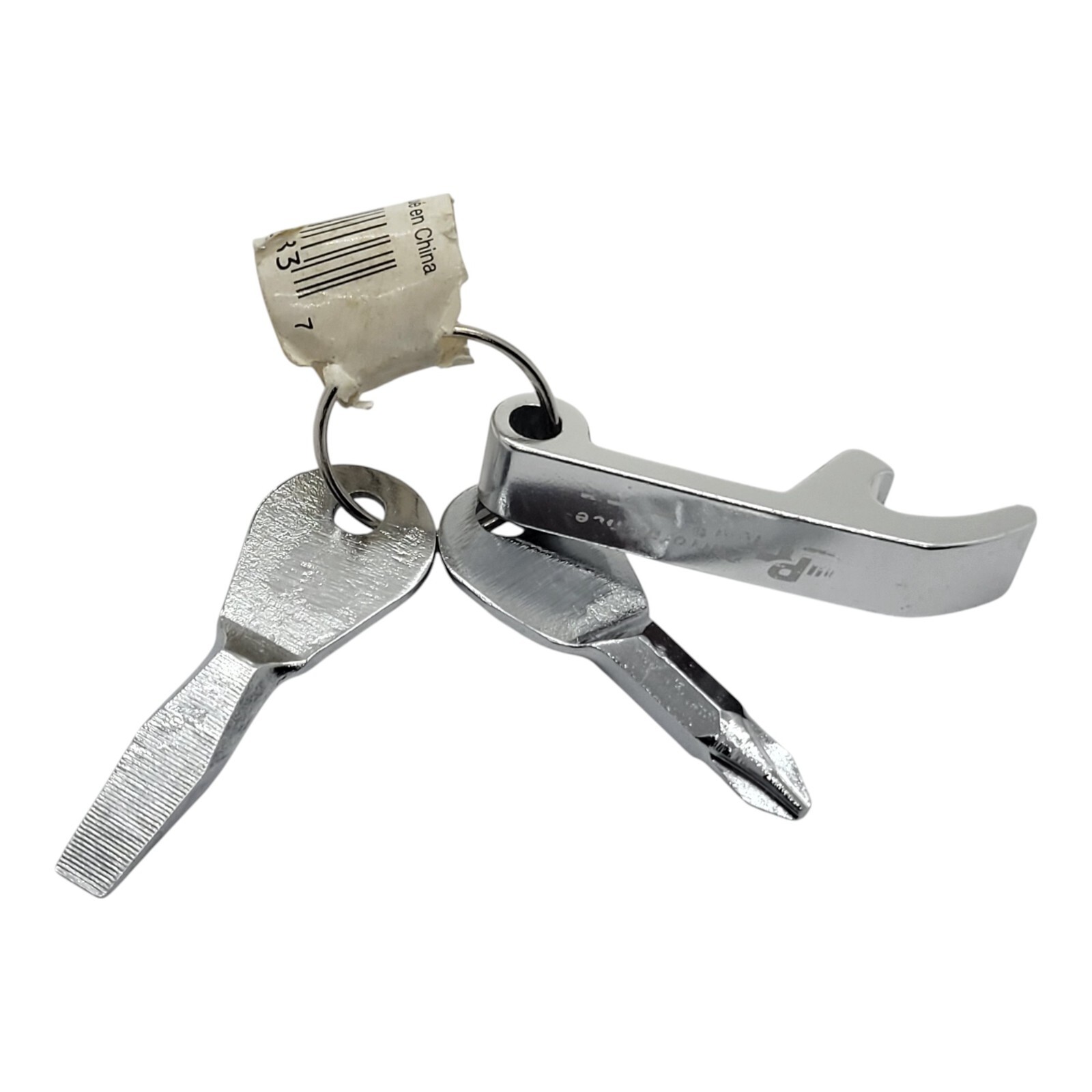 WLMW983 Performance Tool W983 Bottle Opener/Screwdriver/Keyring, 3-Piece