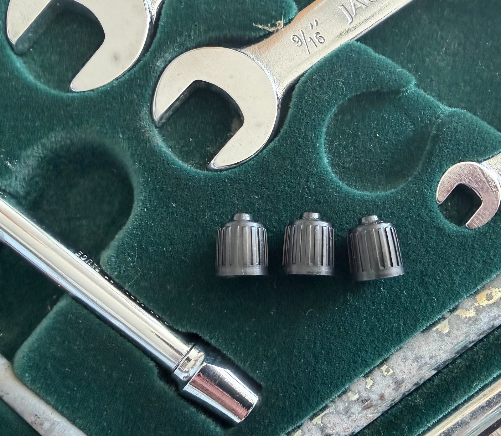 Jaguar Classic Car Tool Kit In Original Case Incomplete