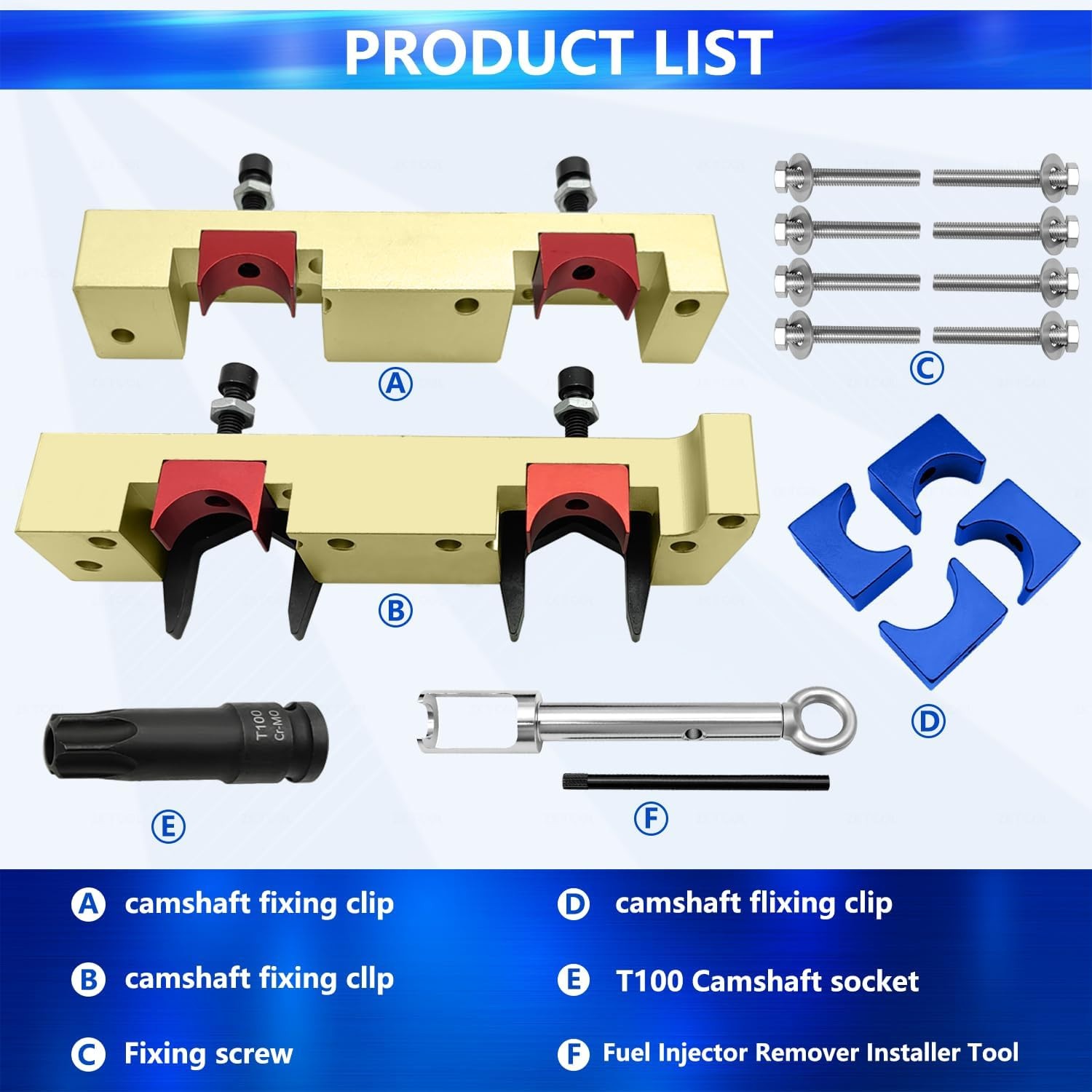 Engine Timing Tool Kit For Mercedes Benz M133 M260 M264 M270 270 589 00 6100