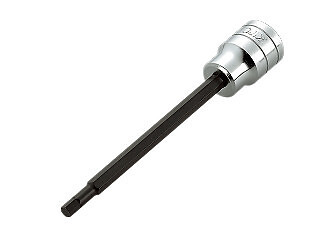 KTC BT4-1/4L, 1/2in Sq. Long Hex. Bit Socket, 1/4in