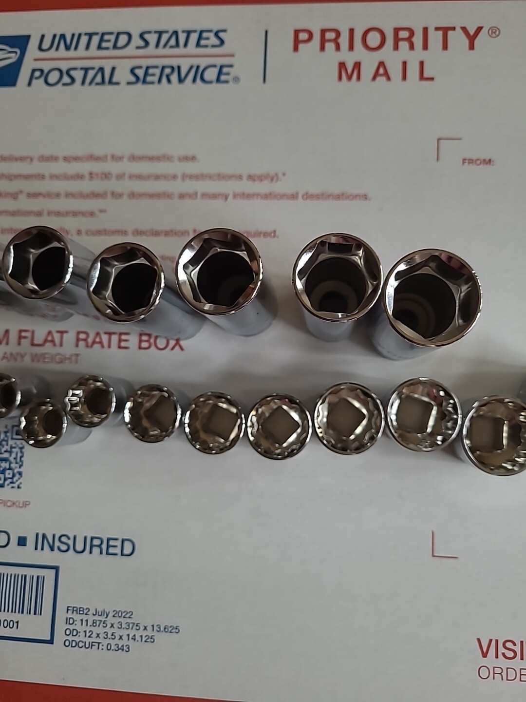 GearWrench 3/8 Metric 12pt And 6pt Point Socket Sets Shallow & Deep 17 pcs.