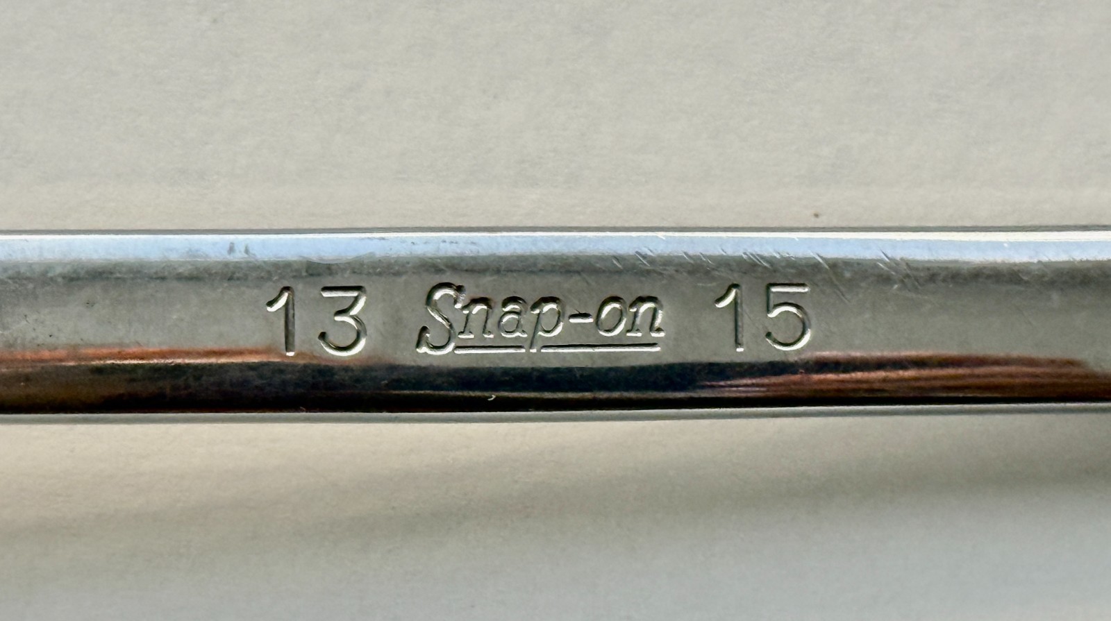 Snap-on XBM1315 13mm x 15mm Offset Box End Wrench USA Metric Double Box
