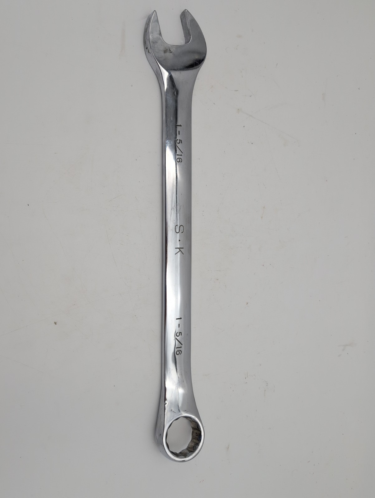 Polished SK Tools 1-5/16″ 12pt Combination Wrench USA Made 88242