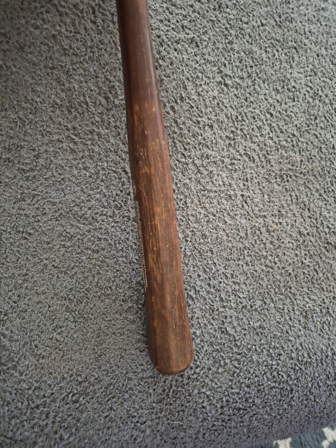 Snap On BF613B Wood Handle Auto Body Round Face Cross Peen Shrinking Hammer MINT