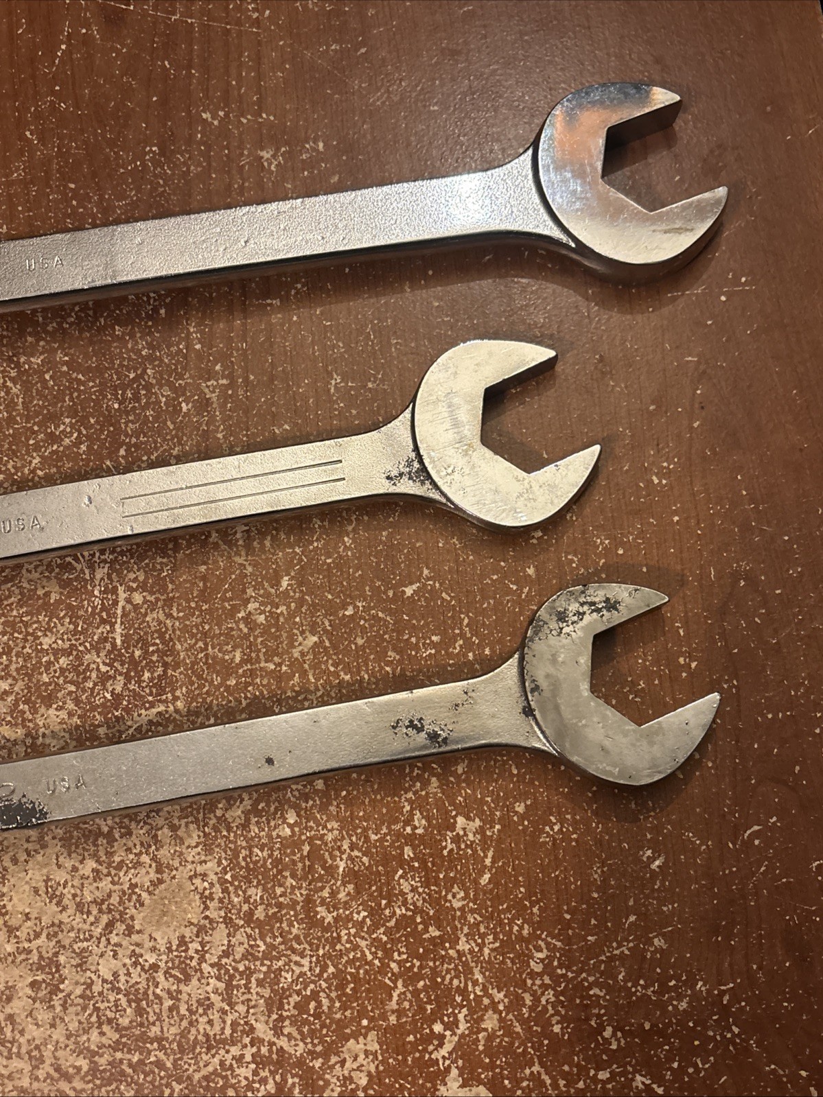 Mac Tools Large Combination Wrench Lot USA