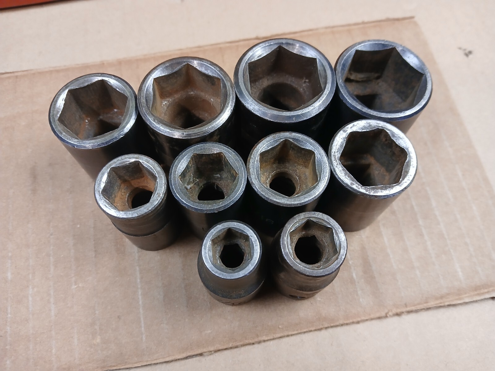 National Industrial Tools 11 Pc 1/2″ Drive 6 Point Impact Socket Set PLEASE READ
