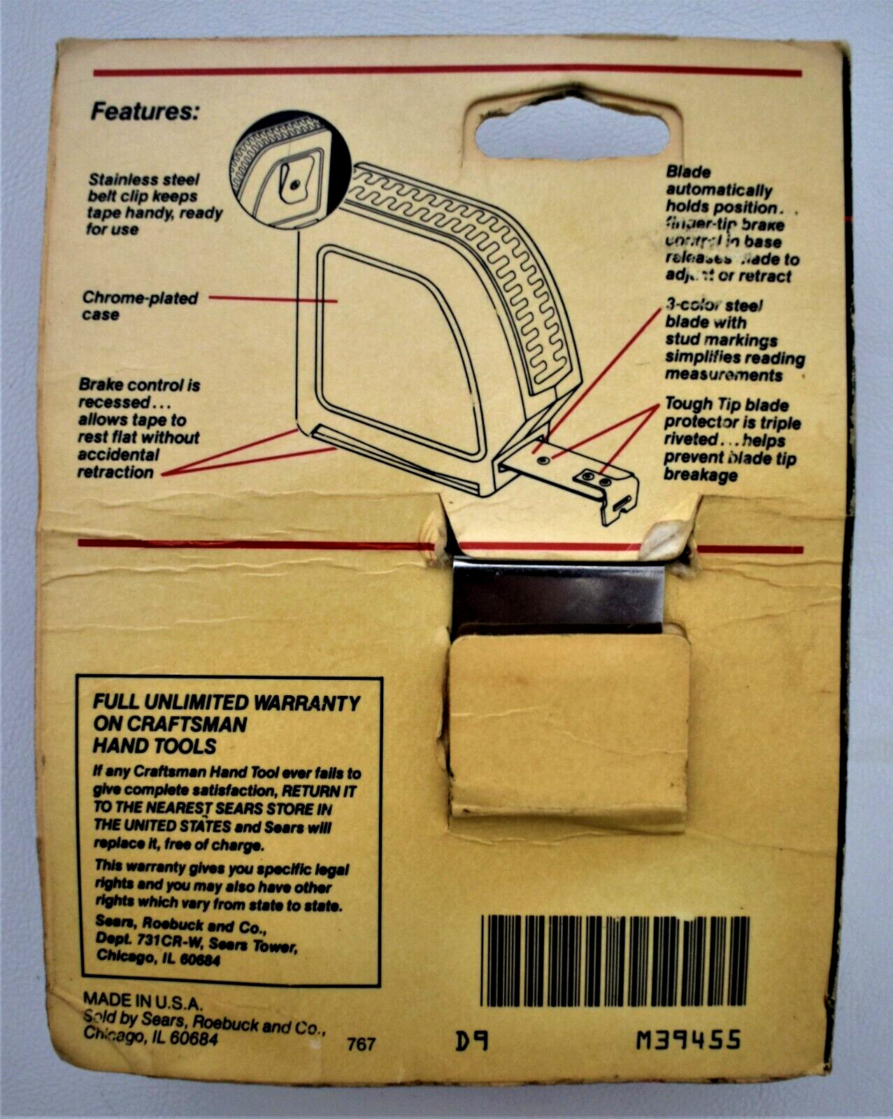 CRAFTSMAN 10-15-18 FLEX HANDLE 3/8-1/2 Dr BREAKER 44202 44201 4363 44815 Ratchet