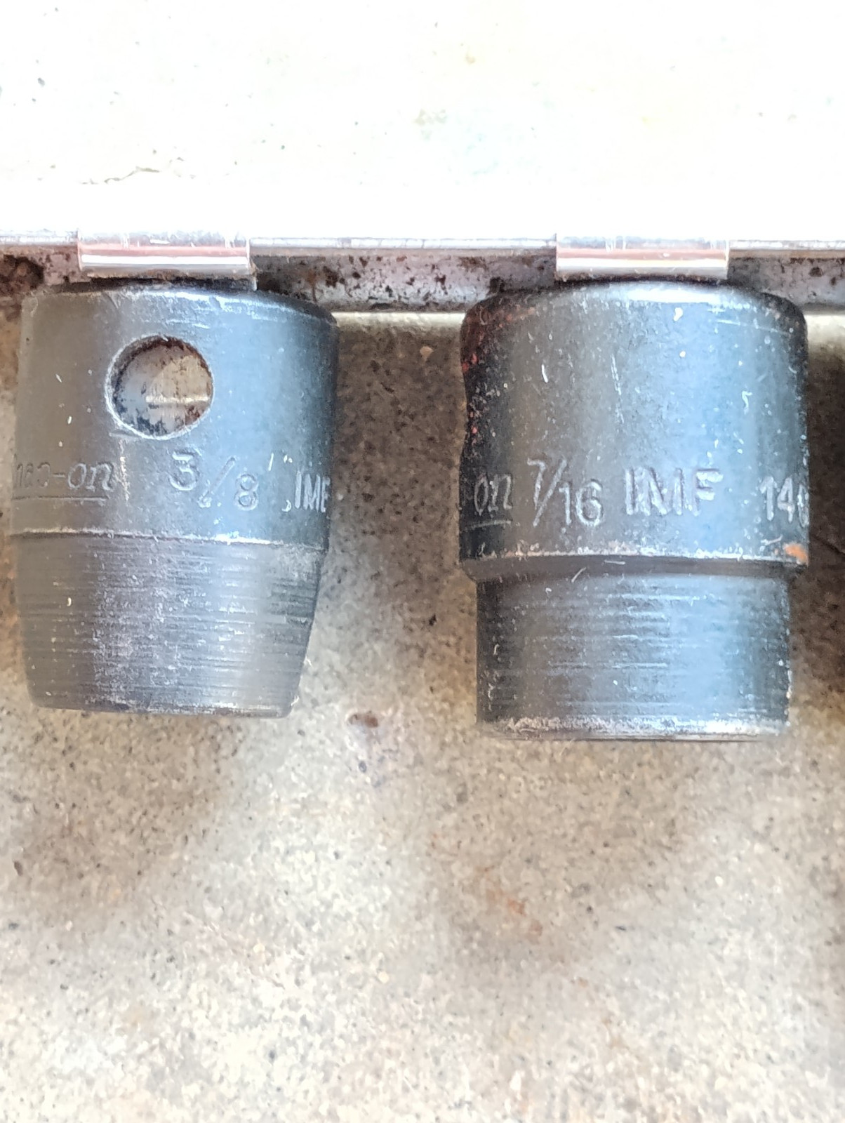 Snap On 3/8″ Dr Impact Socket Set 7pcs 3/8″-3/4″ 6pt USA