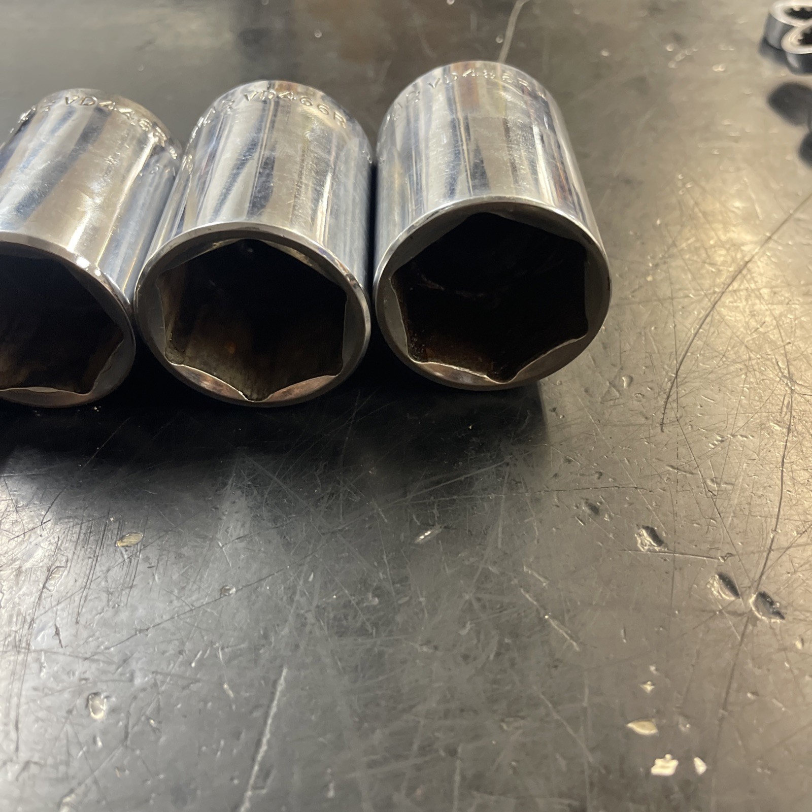 MAC Tools 9PC VD Series 1/2” Drive 6 Point Deep SAE Socket Set 1 To 1-1/2
