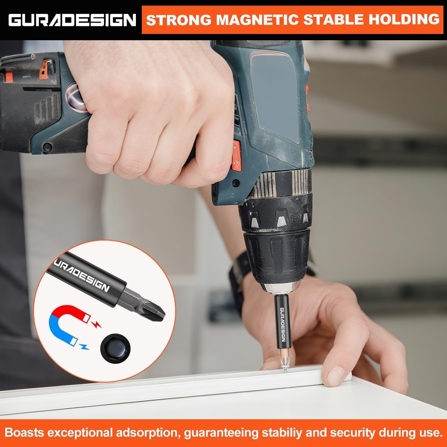 Professional 9-Piece Impact Driver Socket Set with Secure Spring-Loaded Design