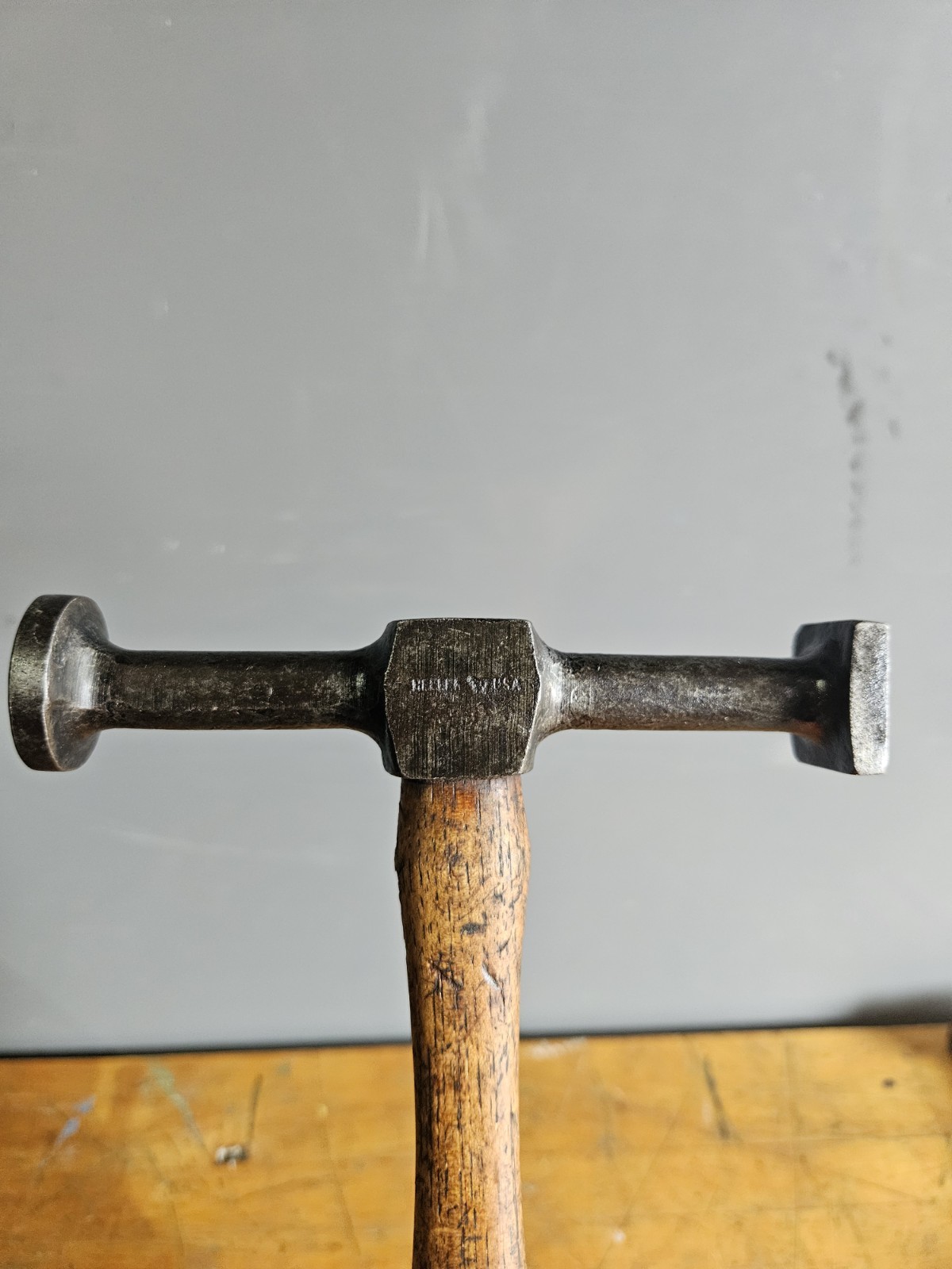 Vintage Heller 6″ Metal Working Hammer