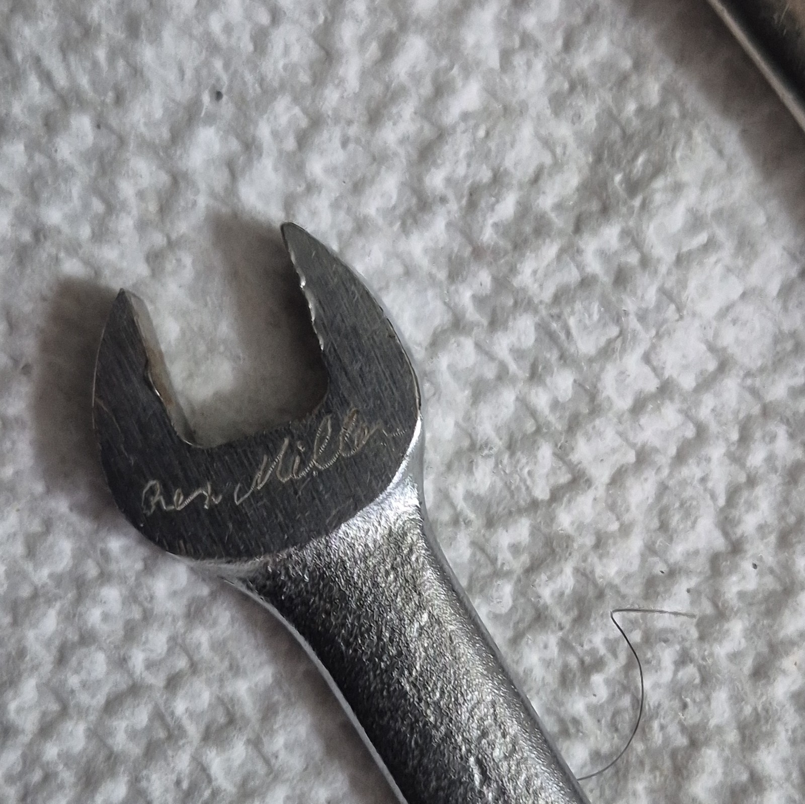 Vintage Gray Canada Wrench Lot of 2 11/16 19/32 5/16 Signed Mechanic Tools Rare