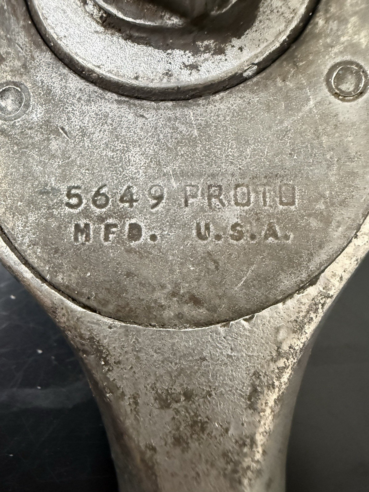 PROTO 3/4″ Drive Ratchet Straight Handle 5649 USA 20” Long – NEEDS REPAIR