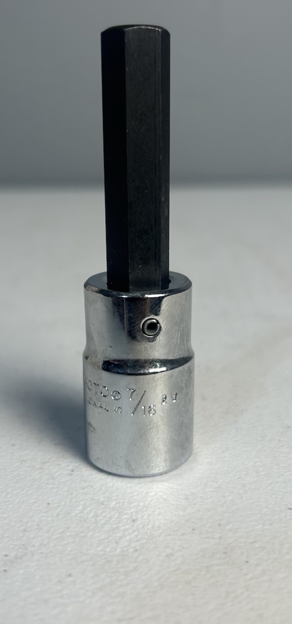 Proto J5441-7/16, 7/16″ Hex Bit Socket, 1/2″ Drive NEW MADE IN USA