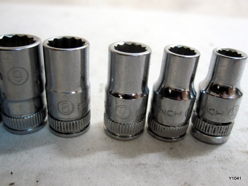 7pc set GEARWRENCH 12-Point Standard Metric Sockets