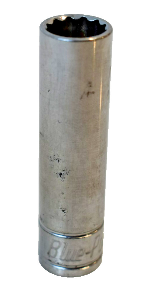 Blue Point Tools BLPLM3812 12mm Metric Deep Socket 3/8″ Drive 12 Point Chrome