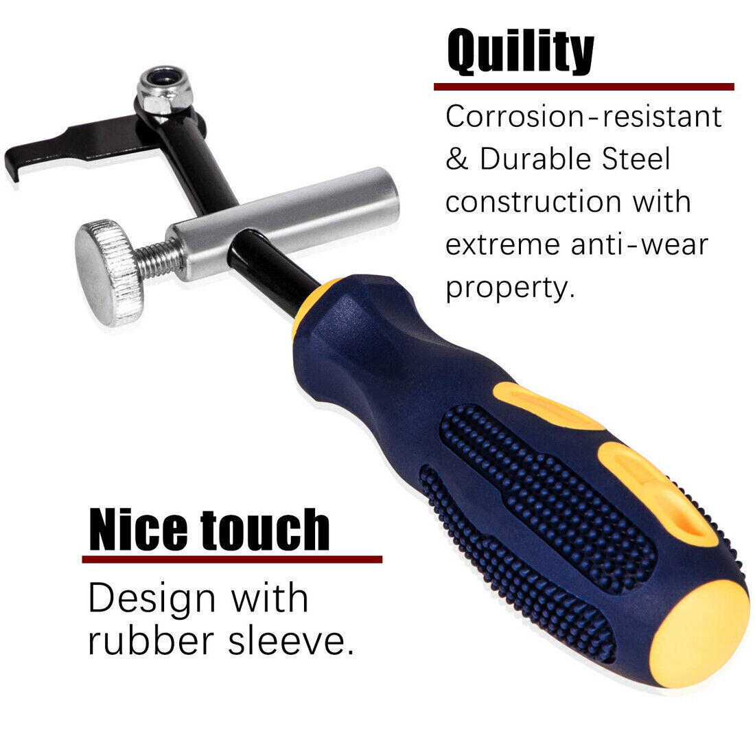 Shaft Type Seal Puller 58430 W/ Spare Hook Crankshaft Camshaft Remover Auto Tool