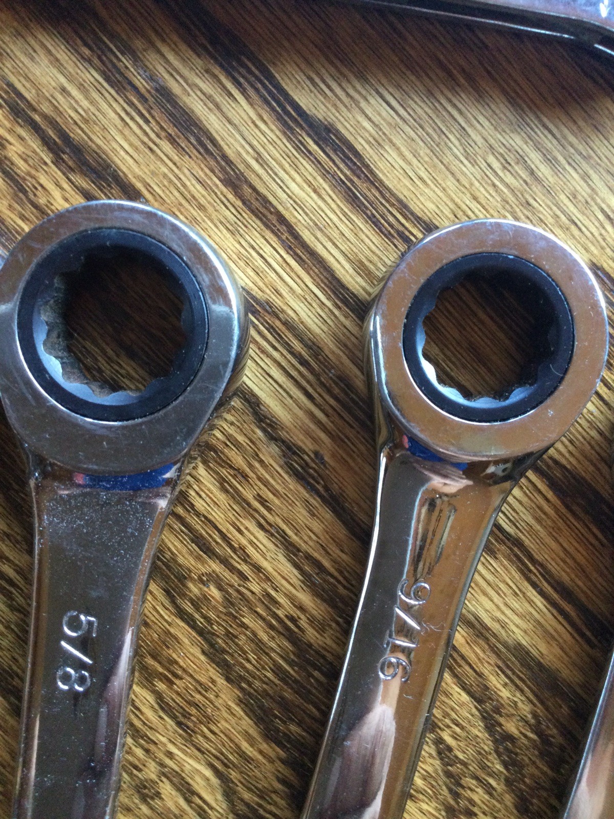 Craftsman Standard SAE Reversible Ratcheting Wrench Set USA Proto SK 5 16 ~3/4