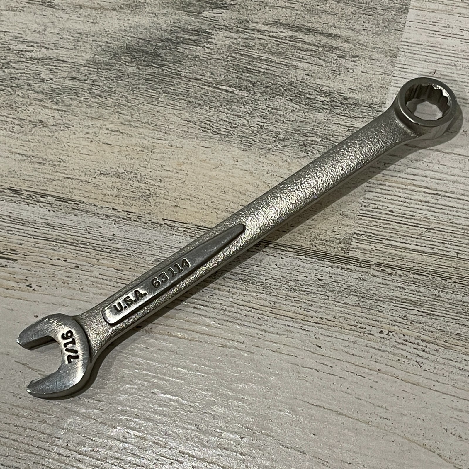 Easco 63114 7/16″ Combination Wrench 12 Point Made in USA NOS