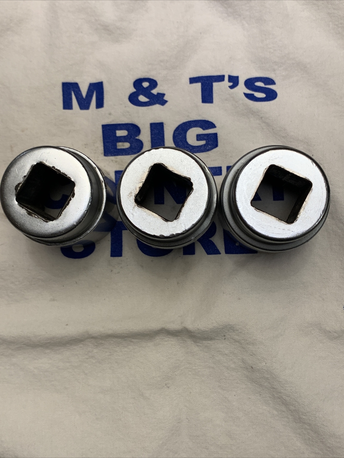 Blue-Point 3/4″ Drive 12pt 3pc SAE Shallow Chrome Socket Set U422, U442, U462
