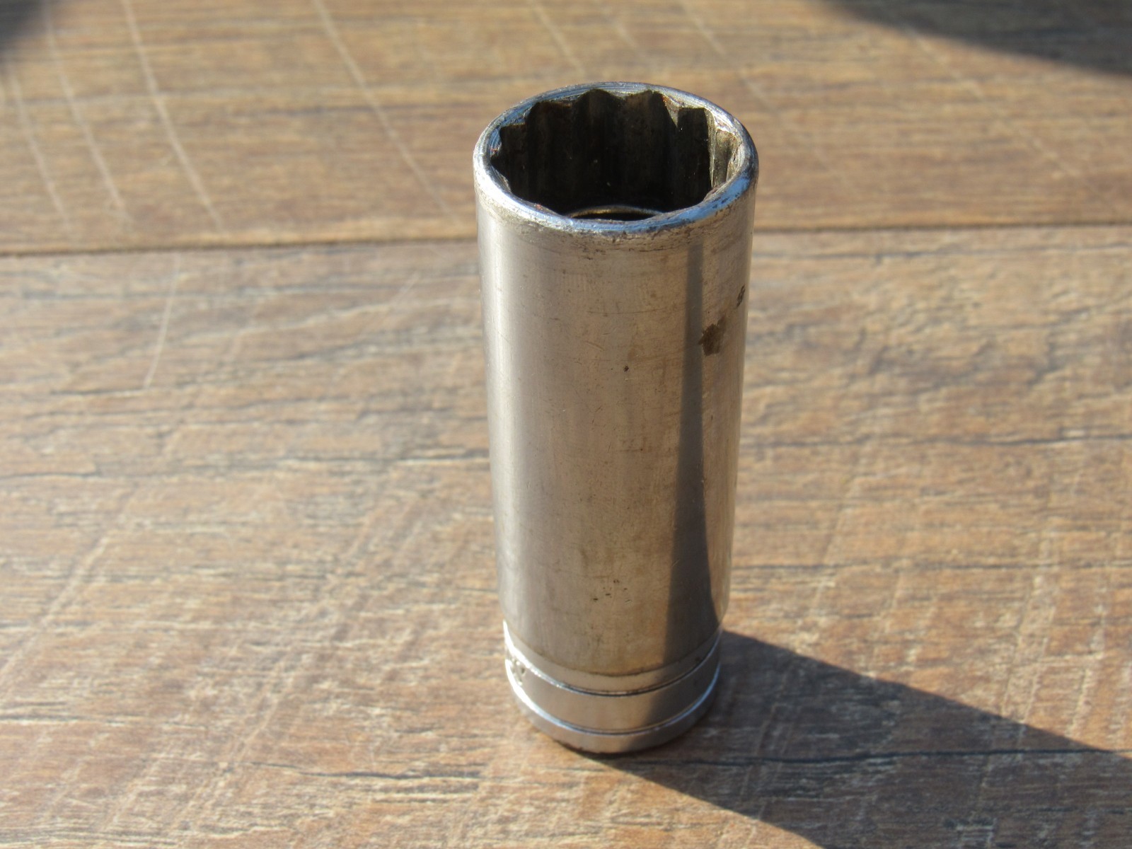 SNAP ON 7/8″ S281 1/2″ DRIVE SAE 12 POINT DEEP CHROME SOCKET UNDERLINE S 281 7/8