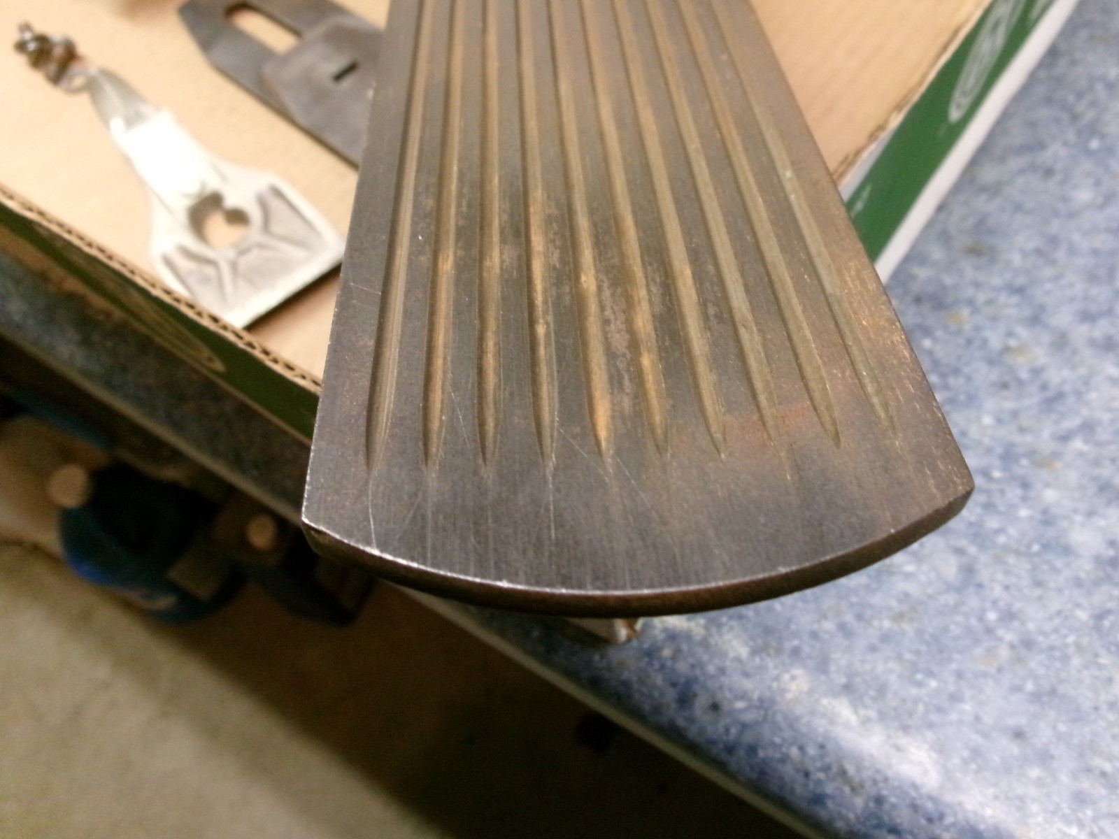 Vintage Stanley BAILEY Hand Plane No. 5 Woodworking Tool Corrugated Bottom