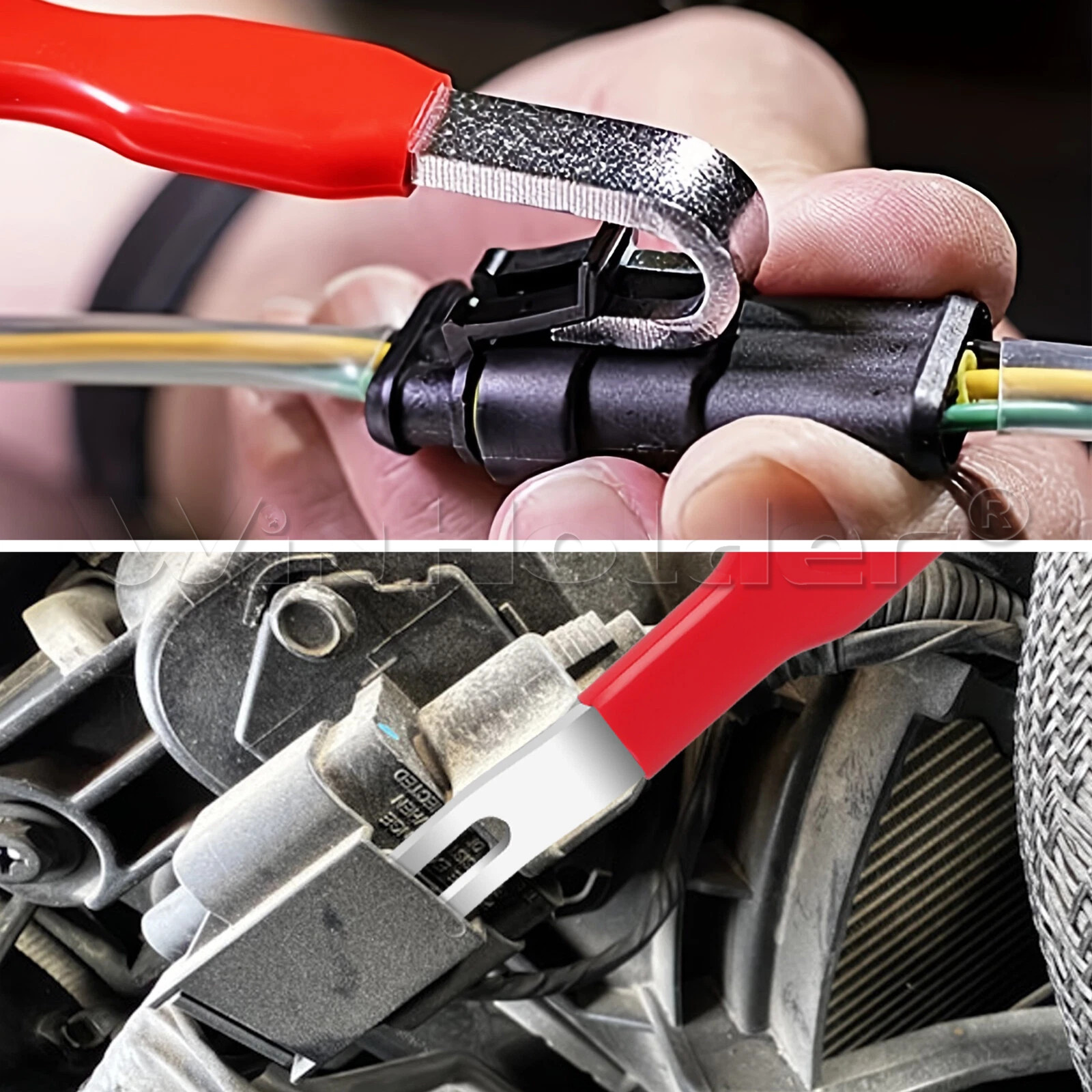 4 Pieces Electrical Disconnect Pliers for Cars, Electrical Connector Separator