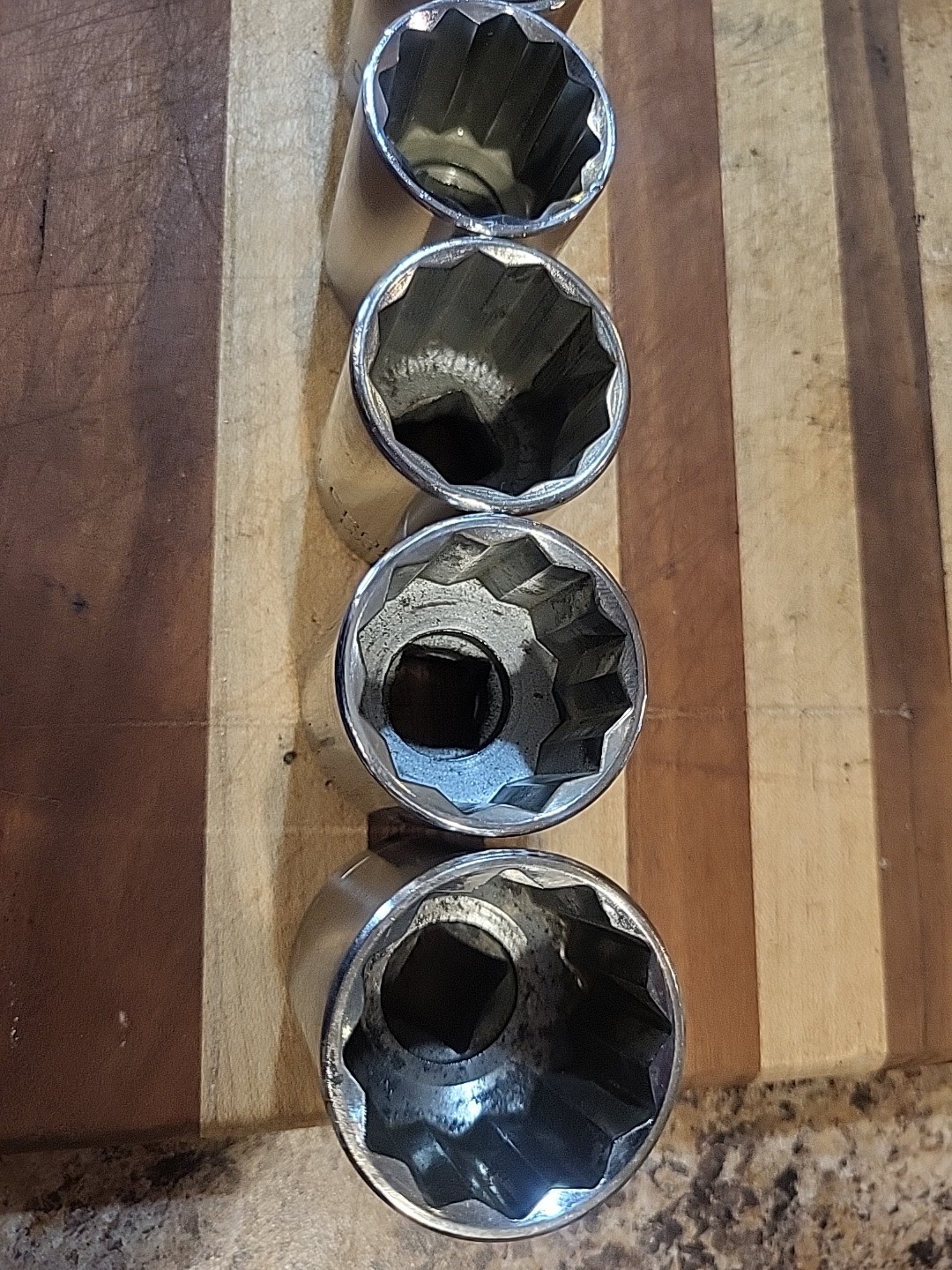 Craftsman 13 Pc. SAE Shallow Socket Set 1/2″ Dr. 12 Pt. 7/16″ to 1-1/4″ 🇺🇸